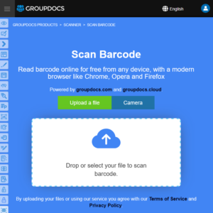 Scan Barcode and QR Code from image and document files